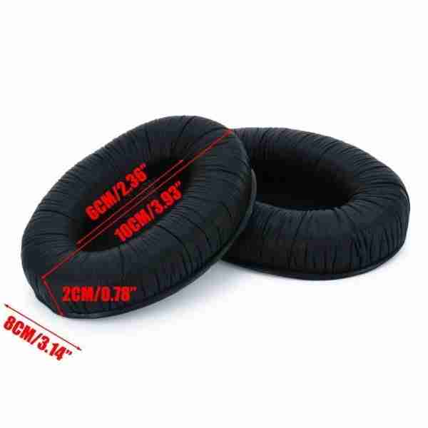 2pc Replacement Ear Pads Sennheiser RS110 RS115 RS120 HDR110 HDR115 HDR120 RS100 - Velour - Image 2