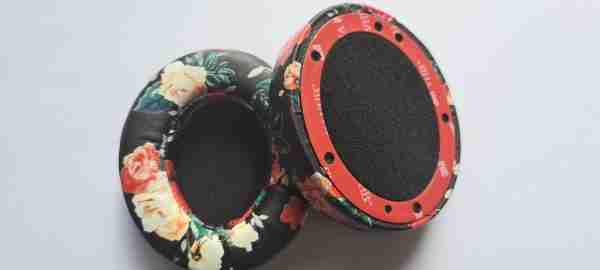 Replacement Ear Pads for Beats by Dr. Dre Studio 2 3 Wired or Wireless Headphones BLACK FLOWER - Image 2