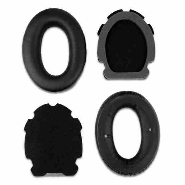Replacement Ear Pads for Bose A10 Aviation Headphones Cushion Kit - Black - Image 2